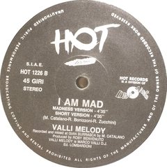 Vinilo Maxi - Valli Melody - I Am Mad 1994 Italia - comprar online