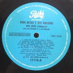 Vinilo Lp - Pepe Reyes - Pepe Reyes Y Sus Boleros 1975 Arg - BAYIYO RECORDS