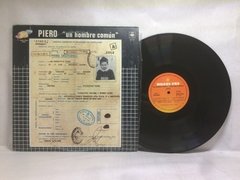 Vinilo Piero Un Hombre Comun Lp Argentina 1983 - tienda online