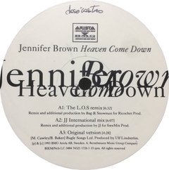 Vinilo Jennifer Brown Enni Brown Heaven Down Maxi 1993 Sueci