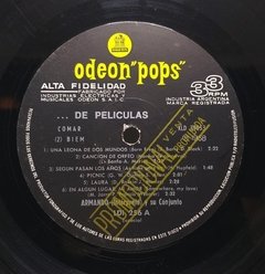 Vinilo Lp - Armando Y Su Conjunto - ...de Peliculas 1968 Arg - BAYIYO RECORDS