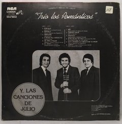 Vinilo Lp - Trio Los Romanticos - Y...las Canciones De Julio - comprar online