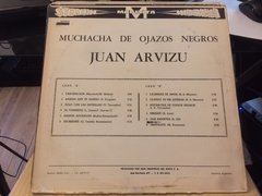 Vinilo Juan Arvizu Muchacha De Ojazos Negros Lp Argentina - comprar online