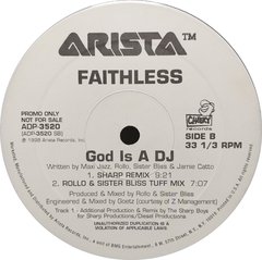 Vinilo Maxi Faithless God Is A Dj 1998 Usa Promo - comprar online