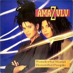 Vinilo Maxi Amazulu - Wonderful World, Beautiful People 1987