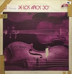Vinilo 101 Strings Exitos De Los Años 30' Lp Argentina 1976
