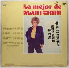 Vinilo Lp - Mari Trini - Lo Mejor De Mari Trini 1980 Arg - comprar online