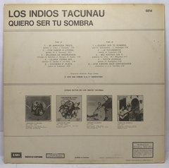 Vinilo Lp Los Indios Tacunau - Quiero Ser Tu Sombra 1978 Arg - comprar online