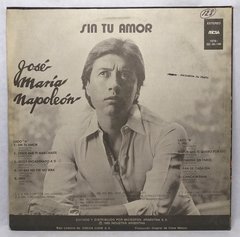 Vinilo Lp - Jose Maria Napoleon - Sin Tu Amor 1980 Argentina - comprar online
