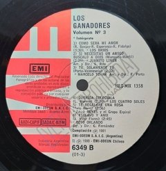 Vinilo Compilado Varios Los Ganadores Vol. 3 1981 Argentina - tienda online