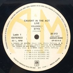 Vinilo Lp - Styx - Caught In The Act Live Vol. 1 - 1984 Arg en internet