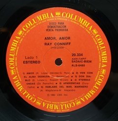 Vinilo Lp - Ray Conniff - Amor Amor 1982 Argentina - BAYIYO RECORDS