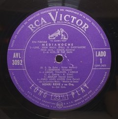 Vinilo Lp - Henri Rene Y Su Orquesta - Medianoche Argentina - BAYIYO RECORDS