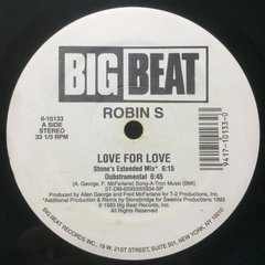 Vinilo Maxi Robin S Love For Love - Luv 4 Luv Usa 1993 - BAYIYO RECORDS
