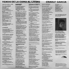 Vinilo Lp - Charly Garcia - Yendo De La Cama Al Living Nuevo