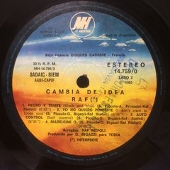 Vinilo Raf Cambia De Idea Lp Argentina 1985 Mh - BAYIYO RECORDS