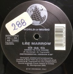 Vinilo Maxi Lee Marrow - Da Da Da (dance To The House) 1991 en internet