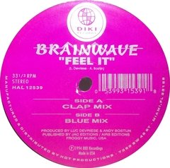 Vinilo Brainwave Feel It Maxi Usa 1994