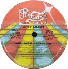 Vinilo Maxi Gayle Adams Your Love Is A Life Saver 1980 Usa - comprar online