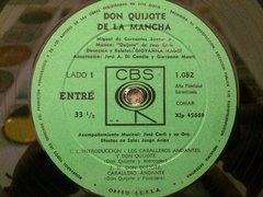 Vinilo Giovanna Mauri Don Quijote De La Mancha Lp Argentina - BAYIYO RECORDS