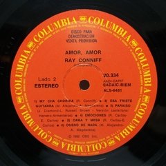 Vinilo Lp - Ray Conniff - Amor Amor 1982 Argentina - tienda online