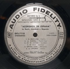 Vinilo Lp - Jo Basile - Acordeon De España - BAYIYO RECORDS