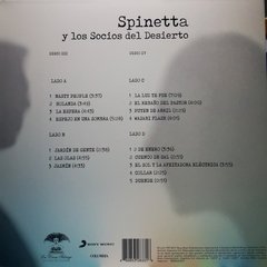Vinilo Spinetta Y Los Socios Del Desierto 4 Lp Deluxe Ed en internet