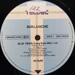 Vinilo Maxi - Avalanche- Blue Train 1990 Aleman - BAYIYO RECORDS