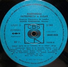 Vinilo Daniel Boremboim Interpreta A Elgar - Marcha Imperial - BAYIYO RECORDS