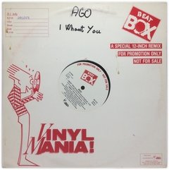 Vinilo Ago I Want You Maxi Suecia Promo 1987 Dj 80