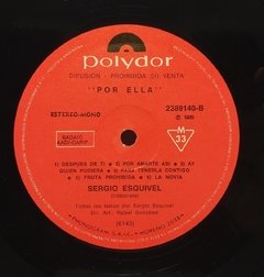 Vinilo Lp - Sergio Esquivel - Por Ella 1980 Argentina - tienda online