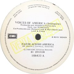 Vinilo Voices Of America Nosotros Somos El Mundo Arg 1986