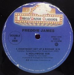 Vinilo Maxi Freddie James / Melody Stewart Everybody Get Up - BAYIYO RECORDS
