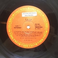 Vinilo Lp - Toto - Turn Back 1981 Argentina Promo - BAYIYO RECORDS