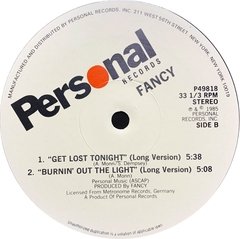 Vinilo Fancy Get Lost Tonight Maxi Usa 1985