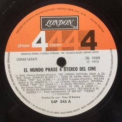 Vinilo Varios El Mundo Phase 4 Stereo Del Cine Lp 1972 - BAYIYO RECORDS