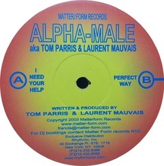 Vinilo Maxi - Alpha - Male Aka Tom Parris & Laurent Mauvais