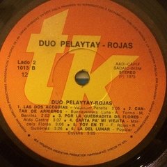 Vinilo Duo Pelaytay Rojas Lp Argentina 1975 - BAYIYO RECORDS