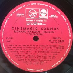 Vinilo Richard Hayman Cinemagic Sounds Lp Argentina - tienda online