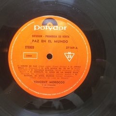 Vinilo Lp - Vincent Moroco Y Su Orquesta - Paz En El Mundo - BAYIYO RECORDS