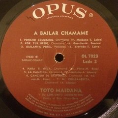 Vinilo Toto Maidana A Bailar Chamame Lp Argentina - comprar online