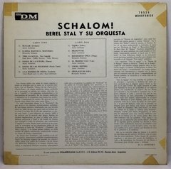 Berel Stal Y Su Orquesta Schalom Vinilo Lp Argentina - comprar online