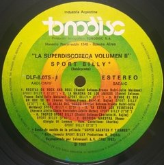Vinilo Lp - Parchis - La Superdiscoteca Volumen Il 1983 Arg - BAYIYO RECORDS