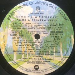 Vinilo Dionne Warwick Love At First Sight Lp Argentina 1978 - tienda online