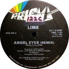 Vinilo Lime Angel Eyes Remix Maxi Usa 1983