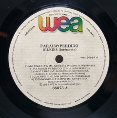 Vinilo Lp - Wilkins - Paraiso Perdido 1987 Argentina - BAYIYO RECORDS