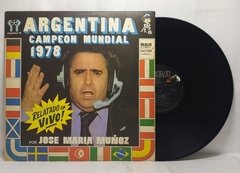 Vinilo Lp Jose Maria Muñoz - Los Goles Del Mundial 1978 Arg - comprar online