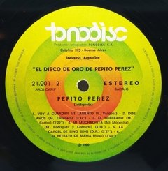 Vinilo Lp Pepito Perez - El Disco De Oro Pepito Perez 1980 - tienda online