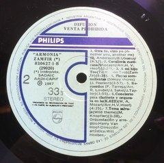 Vinilo Lp - Zamfir - Harry Van Hoof - Harmony 1987 Argentina - tienda online