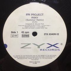 Vinilo Maxi Fpi Project - Risky (remix) - 1990 House - BAYIYO RECORDS